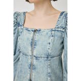 AGING DENIM BUSTIER ブラウス | MOUSSY OUTLET | 詳細画像16 