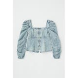 AGING DENIM BUSTIER ブラウス | MOUSSY OUTLET | 詳細画像21 