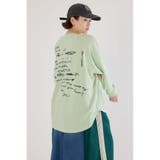 MINT | 梨地VネックロングスリーブTシャツ | RODEO CROWNS WIDE BOWL