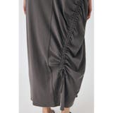ASYMMETRY GATHER ドレス | MOUSSY OUTLET | 詳細画像13