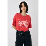 RED | PIZZA STORE Tシャツ | MOUSSY OUTLET