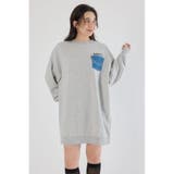 グランジロゴデニムアップリケワンピース | RODEO CROWNS WIDE BOWL | 詳細画像19 