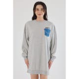 グランジロゴデニムアップリケワンピース | RODEO CROWNS WIDE BOWL | 詳細画像24 