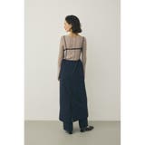キャミワンピース リサイクルポリエステル×レーヨン混 | MOUSSY OUTLET | 詳細画像12 