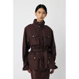 BRN | BELTED CARGO ジャケット | MOUSSY OUTLET