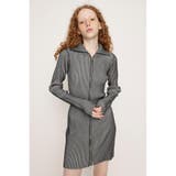 FRONT ZIP BI COLOR ショートワンピース | SLY OUTLET | 詳細画像14 