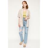 LINEN SHORT SLEEVE ジャケット | SLY OUTLET | 詳細画像2