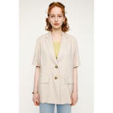 LINEN SHORT SLEEVE ジャケット | SLY OUTLET | 詳細画像4