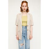 LINEN SHORT SLEEVE ジャケット | SLY OUTLET | 詳細画像1