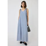 L/BLU1 | SHEER GINGHAM キャミドレス | MOUSSY OUTLET