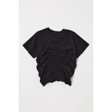 BLK | GATHER CUT トップス | MOUSSY OUTLET