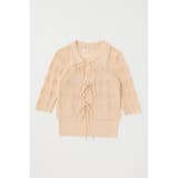 L/BEG1 | KNIT CAMI & RIBBON シャツセット | MOUSSY OUTLET
