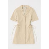 LACE UP TAILORED ドレス | MOUSSY OUTLET | 詳細画像7