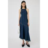 BLU | AMERICAN SLEEVE WAVY ドレス | MOUSSY OUTLET