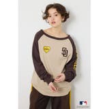 柄BRN5 | (MLB)オフショルラグラントップス | RODEO CROWNS WIDE BOWL
