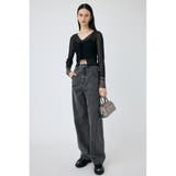 FRONT TIE シアーカーディガン | MOUSSY OUTLET | 詳細画像2 