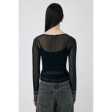 FRONT TIE シアーカーディガン | MOUSSY OUTLET | 詳細画像7 