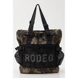 迷彩 | ロゴ2wayトートバッグ | RODEO CROWNS WIDE BOWL