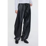 F/LEATHER JOGGER パンツ | MOUSSY OUTLET | 詳細画像1