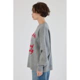 Frayed Lettering ニットトップス | RODEO CROWNS WIDE BOWL | 詳細画像20 