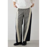 柄BRN5 | アソートパターン切り替えラインデニム | RODEO CROWNS WIDE BOWL