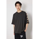 BLK | クロシェラインヘンリーTシャツ | RODEO CROWNS WIDE BOWL