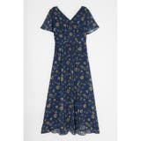 FLUTTER SLEEVE FLORAL ドレス | MOUSSY OUTLET | 詳細画像17 