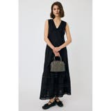 BLK | LACE LONG ドレス | MOUSSY OUTLET