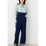 DENIM リメイクライク オールインワン | RODEO CROWNS WIDE BOWL | 詳細画像2