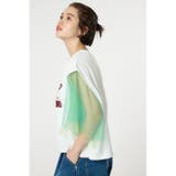 チュールスリーブカレッジTシャツ | RODEO CROWNS WIDE BOWL | 詳細画像3