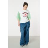 チュールスリーブカレッジTシャツ | RODEO CROWNS WIDE BOWL | 詳細画像5