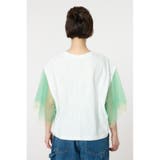 チュールスリーブカレッジTシャツ | RODEO CROWNS WIDE BOWL | 詳細画像9