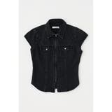 CAP SLEEVE デニムシャツ | MOUSSY OUTLET | 詳細画像7 