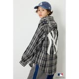 (MLB)フードチェックシャツ | RODEO CROWNS WIDE BOWL | 詳細画像3