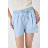 柄BLU5 | DRAWSTRING TRACK ショーツ | MOUSSY OUTLET