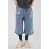 ラクガキバミューダデニムパンツ | RODEO CROWNS WIDE BOWL | 詳細画像28