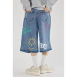 ラクガキバミューダデニムパンツ | RODEO CROWNS WIDE BOWL | 詳細画像22