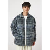 GRY | shaggy check ジャケット | RODEO CROWNS WIDE BOWL