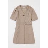 BIG COLLAR MINI ドレス | MOUSSY OUTLET | 詳細画像5 