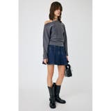 PLEATED デニムミニスカート | MOUSSY OUTLET | 詳細画像1 