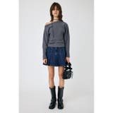 PLEATED デニムミニスカート | MOUSSY OUTLET | 詳細画像2 