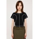 BI COLOR STITCH CROP Tシャツ | SLY OUTLET | 詳細画像3