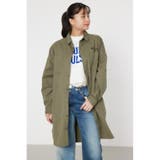 ATTRACTIVEミリタリーシャツワンピース[品番:BJLW0028560 ATTRACTIVEミリタリーシャツワンピース[品番:BJLW0028560