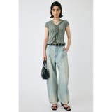 PIN TUCK COCOON STRAIGHT | MOUSSY OUTLET | 詳細画像2 