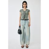 PIN TUCK COCOON STRAIGHT | MOUSSY OUTLET | 詳細画像4 
