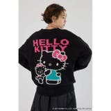 BLK | (サンリオキャラクターズ)KITTY カーディガン | RODEO CROWNS WIDE BOWL