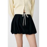 BLK | TUCKED BALLOON MINI スカート | MOUSSY OUTLET