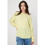 YEL | ラメワッフルトップス | RODEO CROWNS WIDE BOWL