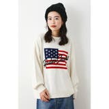 USフラッグロゴニットトップス | RODEO CROWNS WIDE BOWL | 詳細画像1