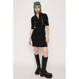 ZIP UP POLY 2P ショートワンピース | SLY OUTLET | 詳細画像6